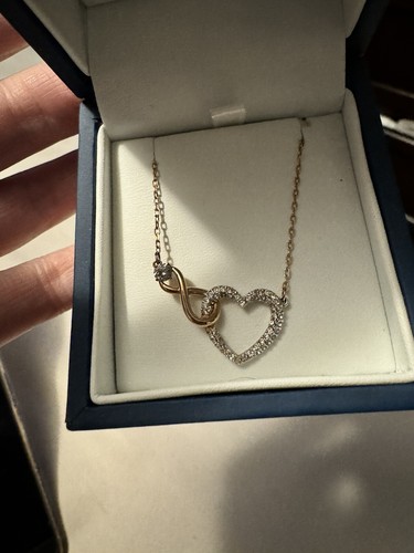 ★関税込★SWAROVSKI★Teddy Heart Black Necklace★ネックレス SWAROVSKI☆ [正規品] Teddy Heart Black Necklace ショッパー付