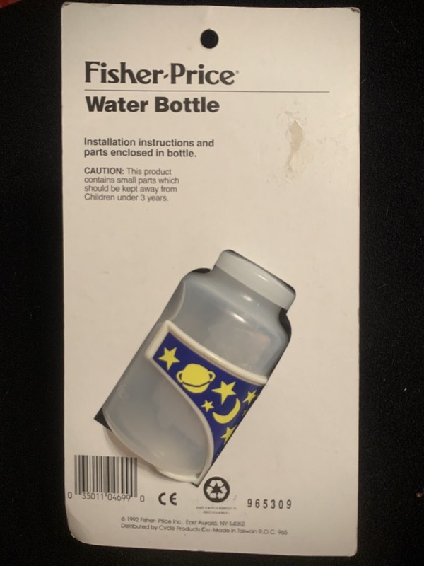 Fisher-Price 10oz Vintage Child Water Bottle 1992 NEW