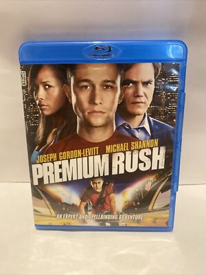 Premium Rush Blu-ray Action Movie Joseph Gordon-Levitt Michael Shannon Tested
