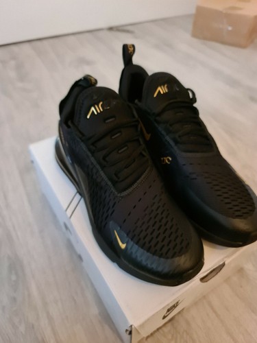 Nike Air Max 270 Schwarz Gold Größe 44 Neu mit OVP