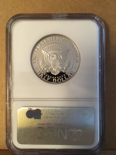 1993 KENNEDY HALF DOLLAR GRADED PF 69 ULTRA CAMEO BY NGC