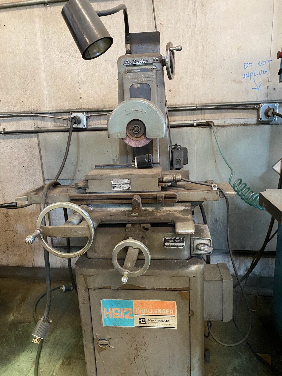 Boyar Schultz H612 Surface Grinder 612