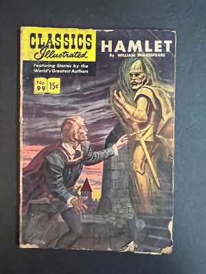 Classics Illustrated #99 HRN 98 (1st Print) Hamlet 1952 FR/GD