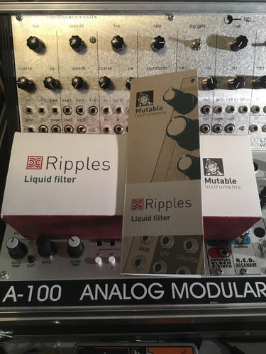 Mutable Instruments Ripples Eurorack Filter Module