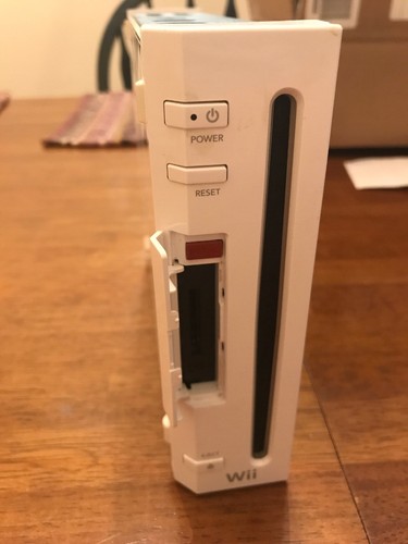 Nintendo Wii Replacement White Console ONLY! Tested & Works!!