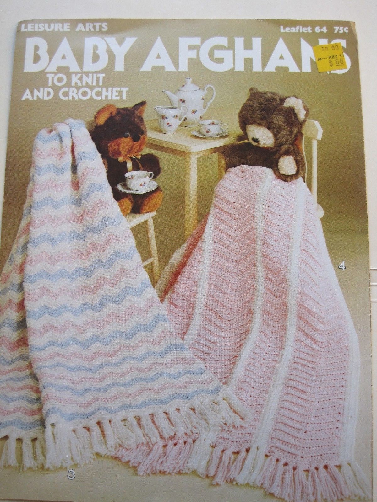 Leisure Arts Leaflet 64  Baby Afghans to Knit and Crochet