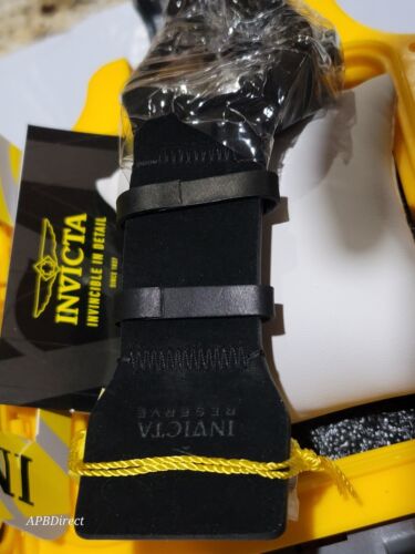 Pre-owned Invicta - Star Wars - Boba Fett - Reserve Wide Blk Leather Strap - Mens Watch