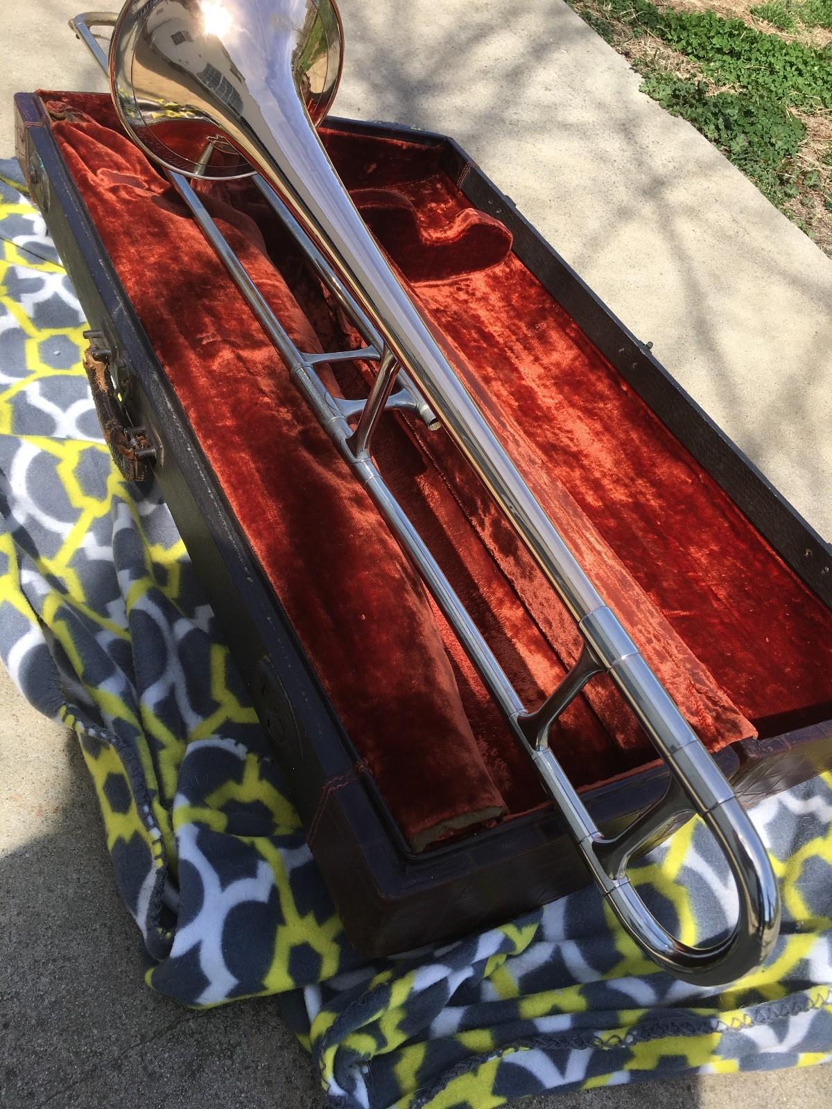 very rare olds super featherwieght trombone