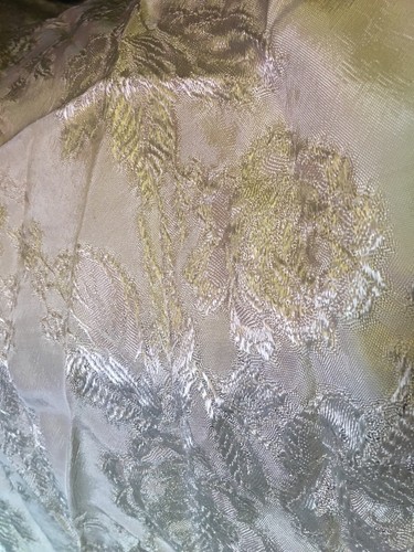 Vintage Burlington Mills Product Crown Tested Quality Ivory Off White Bedspread