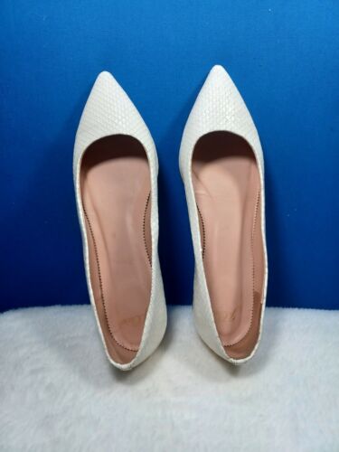 人気メーカー・ブランド JCREW Pointed-toe flats Embossed leather Sz10 K9478 | eBay 靴