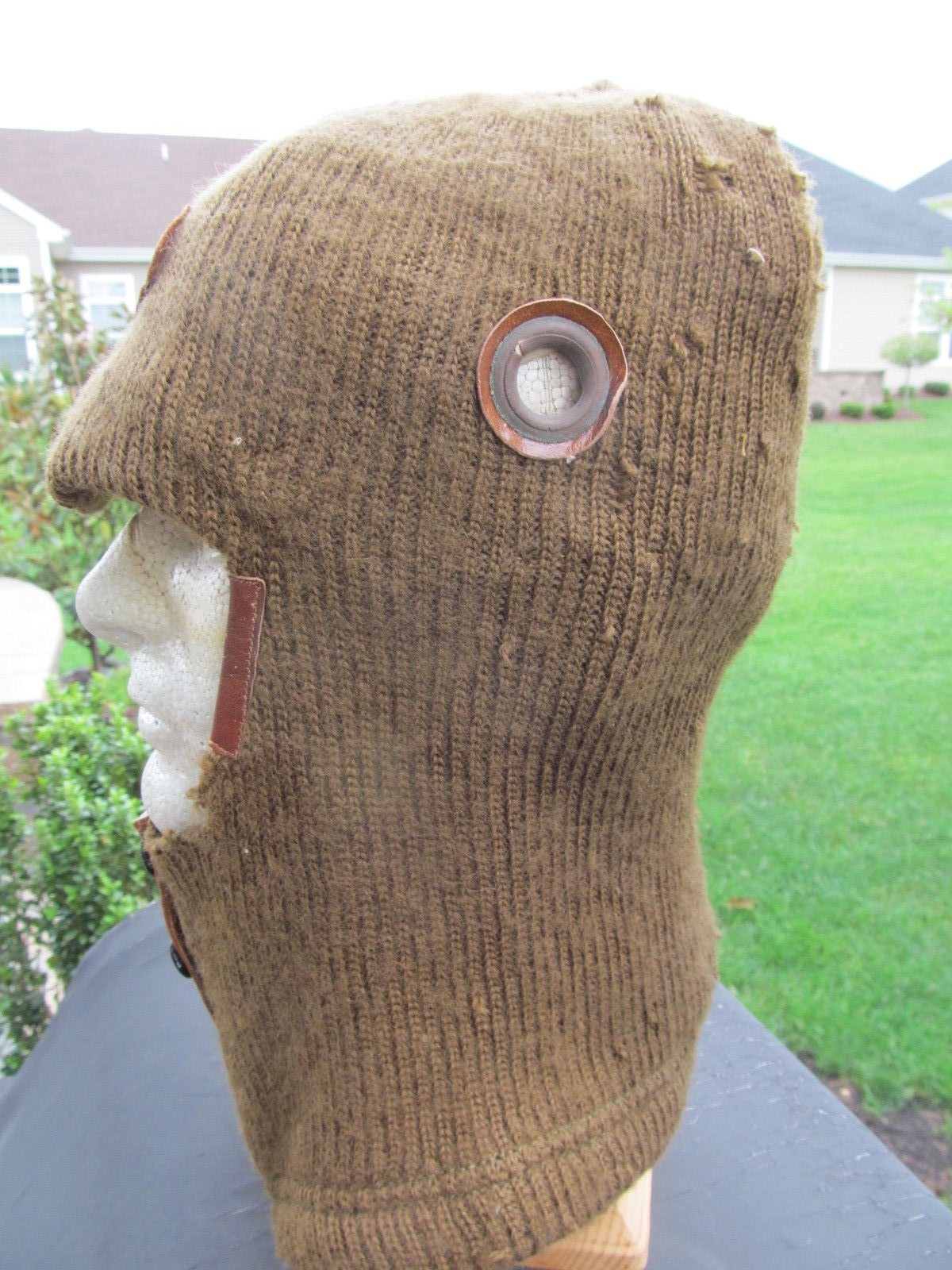 Ww 1 US Woolen Flight Helmet Makers Tag 1918