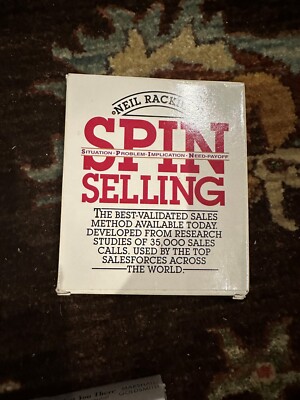 SPIN Selling by Neil Rackham - 3 CD Audiobook