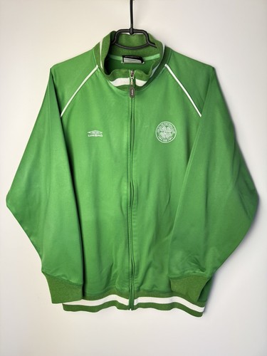 CELTIC 2000 2001 TRAINING FOOTBALL SOCCER TRACK JACKET UMBRO