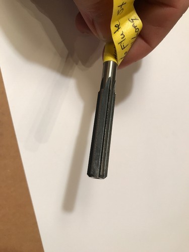 National  Reamer Bit Straight 6 Flute 3/8” HS Stock #0462