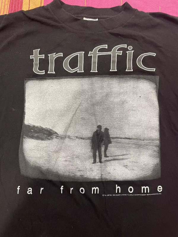 Vintage 1994 Traffic Far from home tour of the world