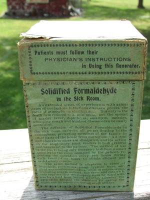 DR Leininger FORMALDEHYDE Generator BOXED Set COMPLETE - Nice Quack COLLECTIBLE