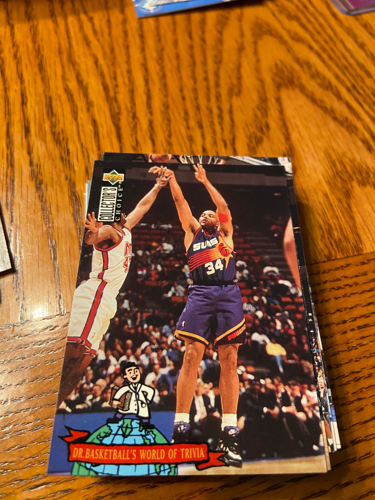Charles Barkley 1994-95 Collectors Choice Dr. Basketball World of