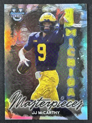 2023 Bowman's Best University J.J. McCarthy #BM-3