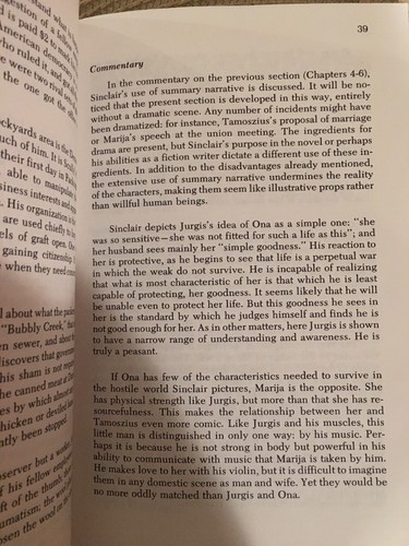 Cliffs Notes Sinclair's THE JUNGLE