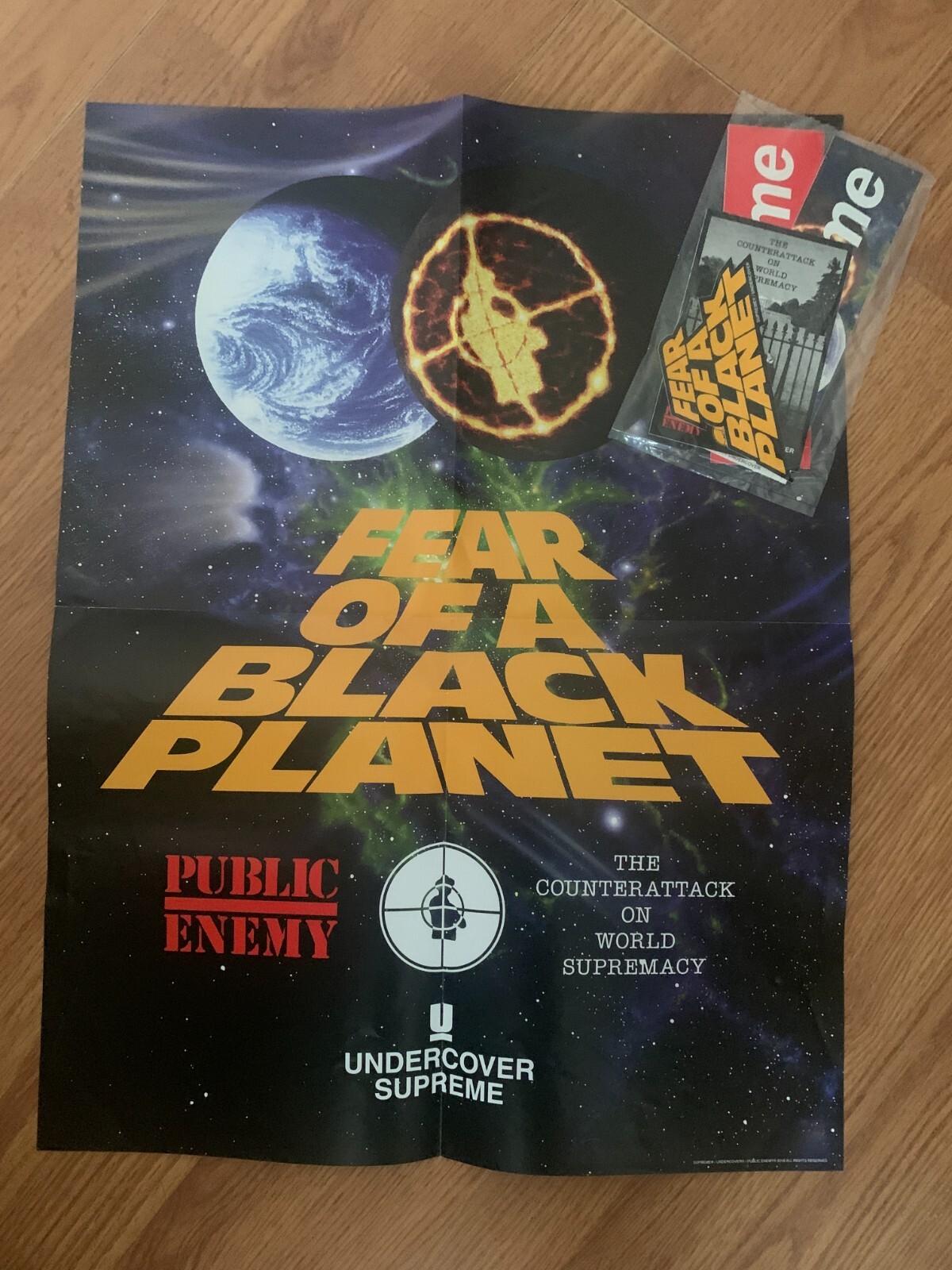 レア PROMO 3LP PUBLIC ENEMY FEAR SUPREME Supreme SS18 Undercover Public Enemy Fear of a Black Planet