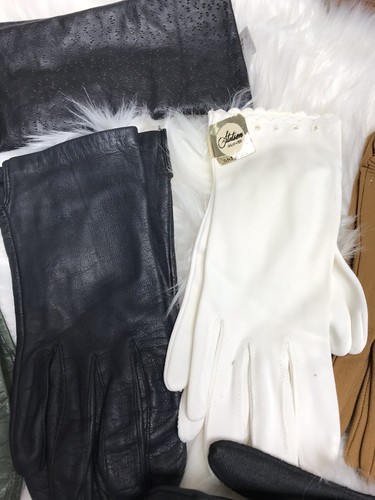 Vintage Ladies Dress Gloves Lot Of 8 Pair