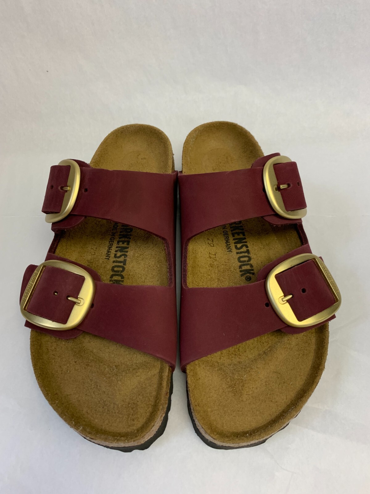 新品 BIRKENSTOCK Arizona 36 茶色 箱付 BIRKENSTOCK Arizona Soft Footbed Oiled / Leather / Tabacco