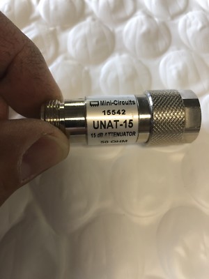 UNAT-15 N attenuator N male to N female connector adapter 15 dB  50 OHM DC-6GHZ