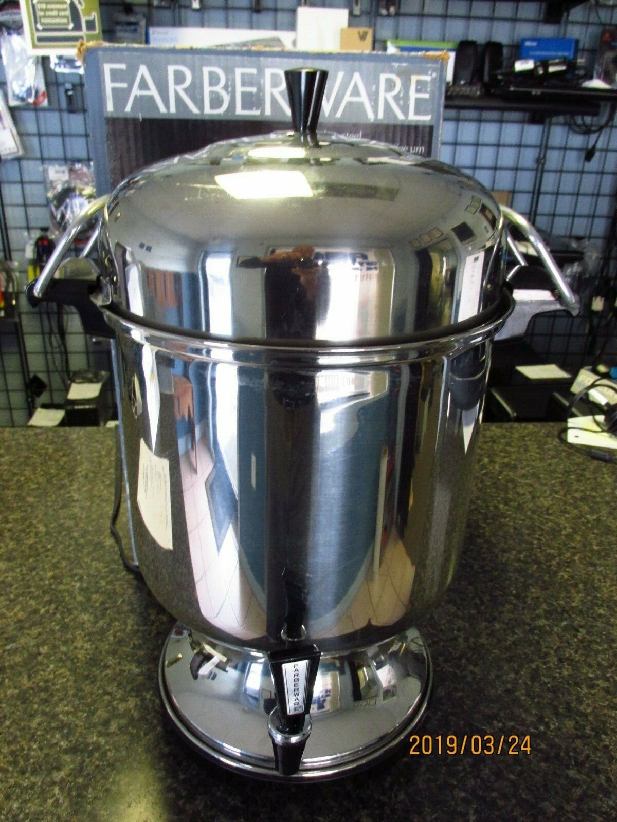 Farberware electric stainless steell 18-55 cup