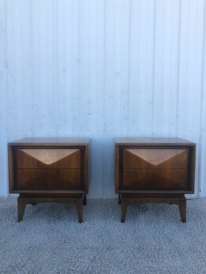 Post 1950 Modern Nightstand 2 Vatican