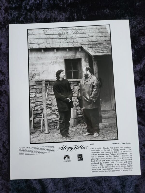 Sleepy Hollow original movie photo  #1 - Tim Burton - 8 x 10