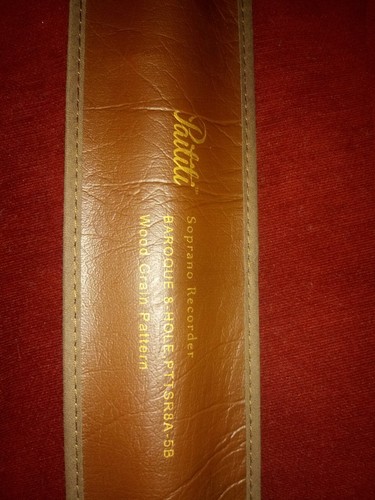 Paititi Soprano Recorder 8-Hole With Cleaning Rod + Carrying Bag, Premium Wooden