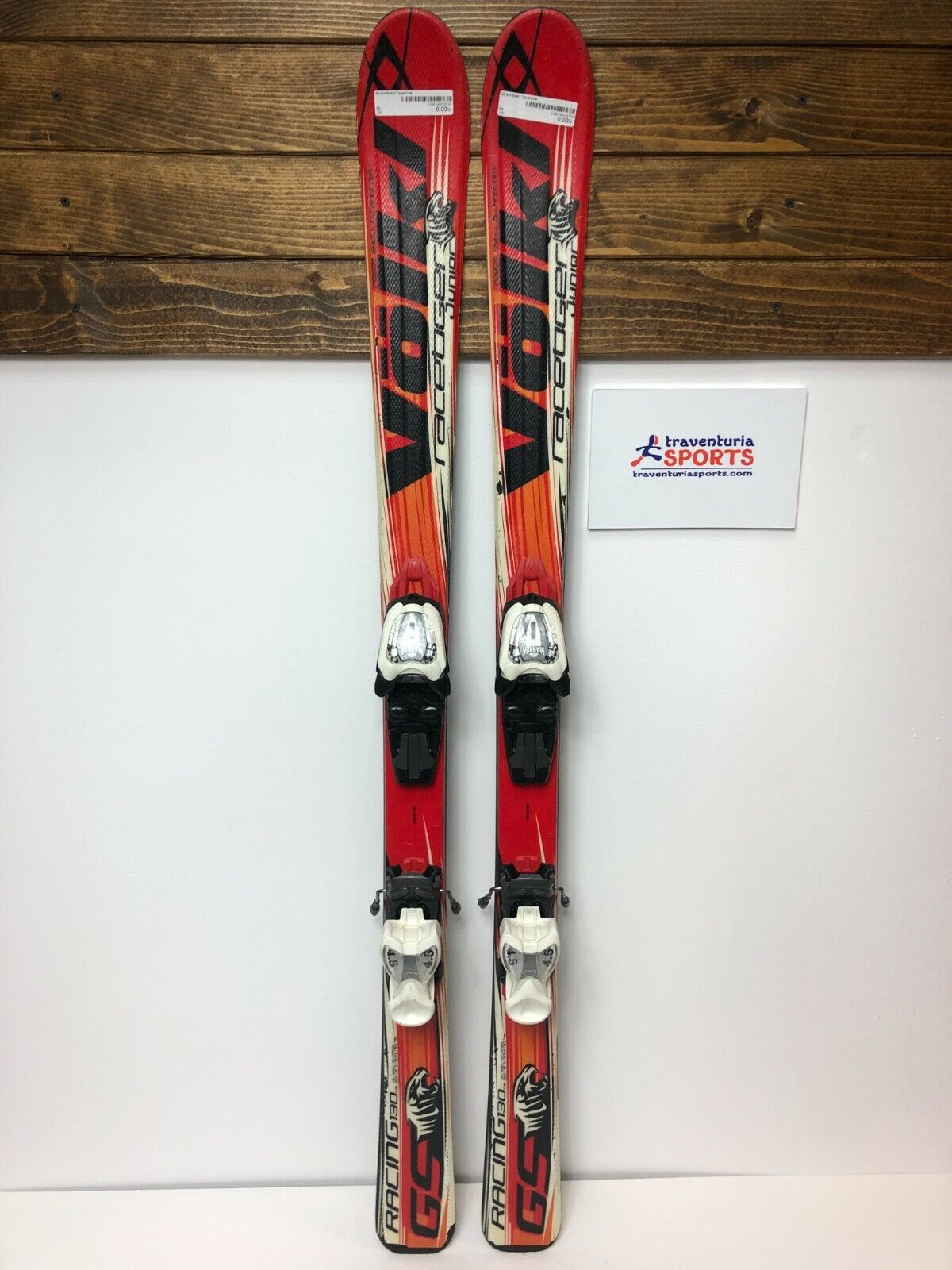 Völkl Racetiger GS R JR 130 cm Ski + Marker 4.5 Bindings Völkl Racetiger GS R JR 130 cm Ski + Marker 4.5 Bindings