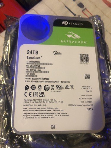 Seagate Internal Hard Drive ST24000DM001 24TB 7200 RPM | eBay