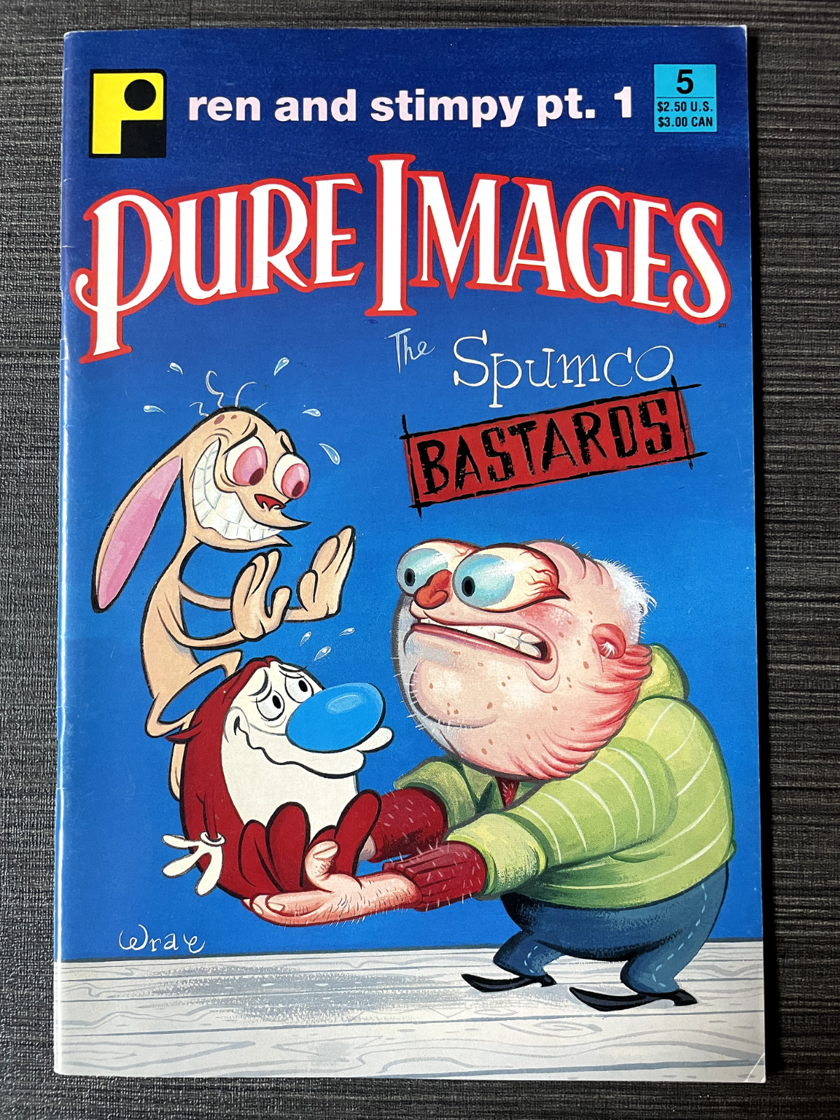 SPUMCO スパムコ ジミーオブザフューチャー　Ren & Stimpy Jimmy of the Future 'Space Idiot' Squeezy Plush Doll By