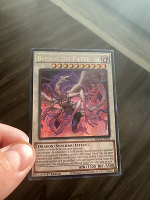 Yugioh x1 Bystial Dis Pater MP24-E084 1st Ed Prismatic Secret Rare (Near Mint!)