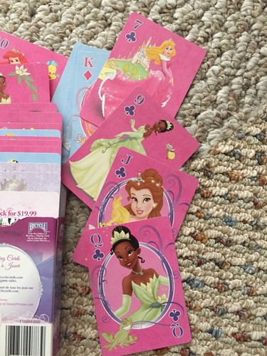 Disney Princess Bicycle Collection Playing Cards