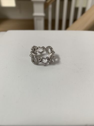 Christian Dior Ring with Hearts Stones Size 5 | eBay Christian Dior Ring with Hearts Stones Size 5 | eBay