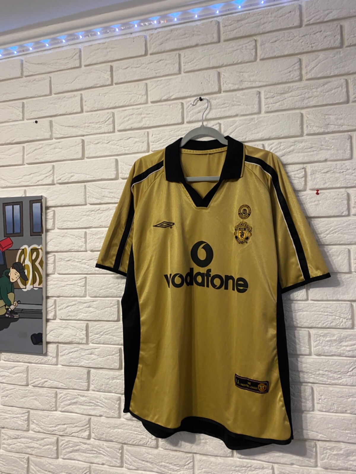 Vintage 100 Years Manchester United 1902 - 2002 Football