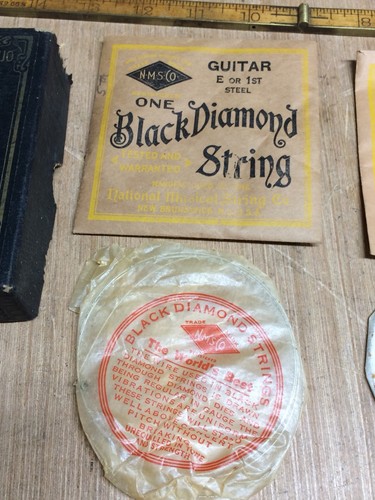 Vintage Black Diamond Banjo Strings NOS NIB