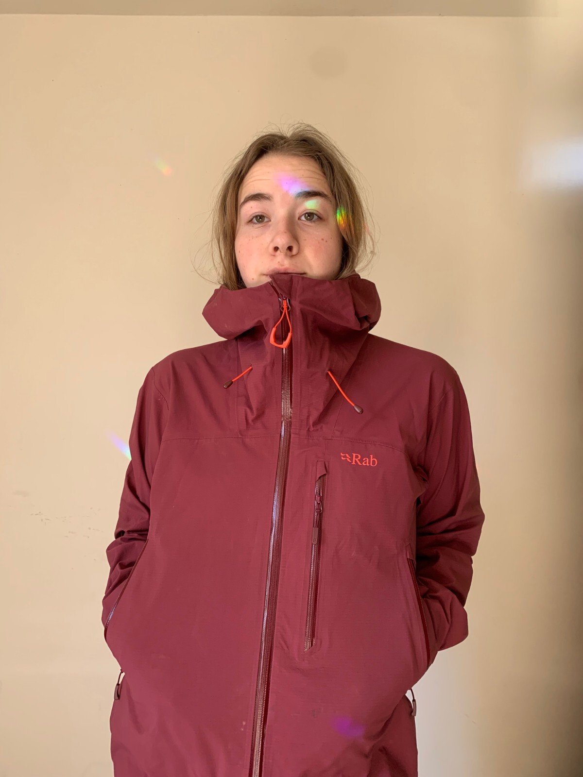 Rab Women's Firewall rain/wind jacket, size US medium & UK Rab Women's Firewall rain/wind jacket, size US medium & UK