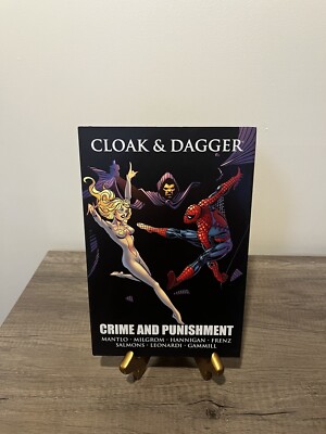Cloak & Dagger: Crime and Punishment Hard Cover Jacket Marvel