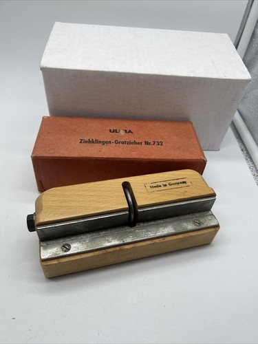 Vintage ULMIA Burnishing Block No 732 with Box - Made in Germany