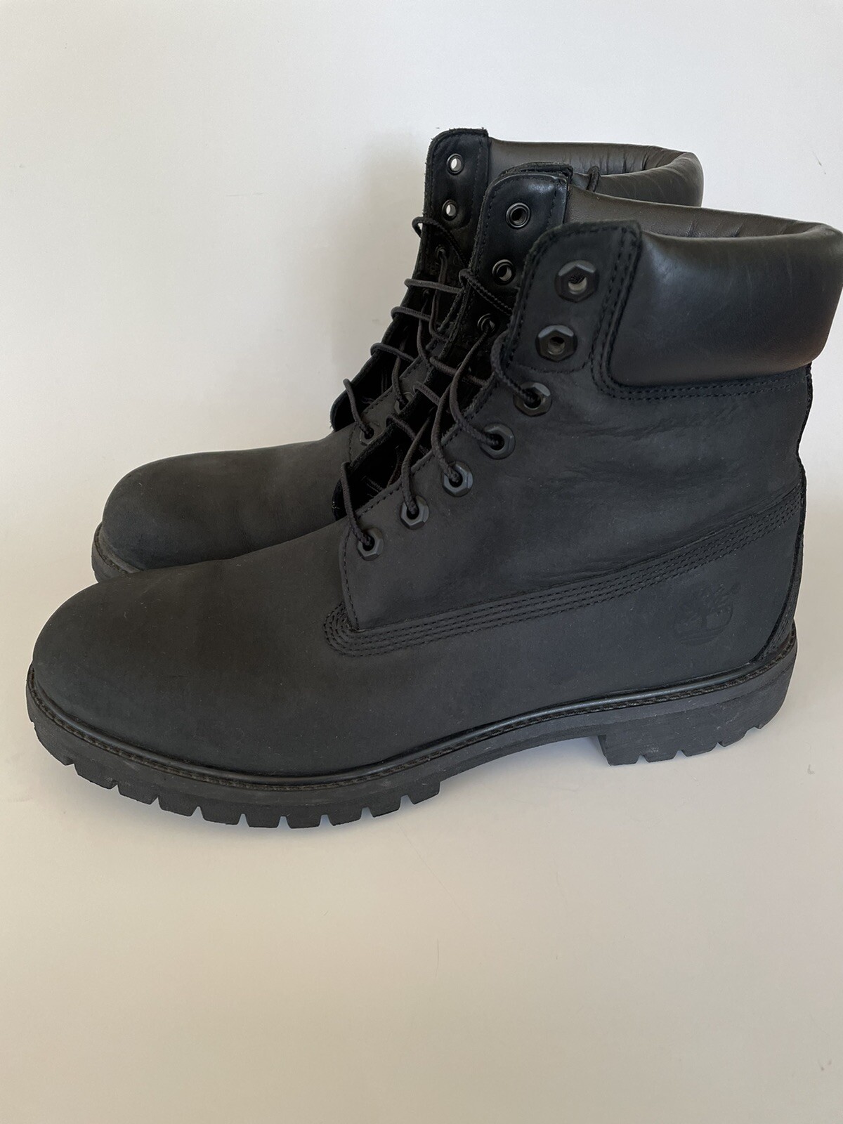 Ботинки Size 10.5 - Men s TIMBERLAND 6-Inch Premium Waterproof Boots BLACK  NUBUCK 10073: купить с доставкой из США, цена 10 375 руб - (224857921622)