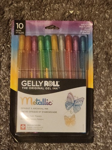 Sakura Gelly Roll Metallic Medium Pen Set 57370 | eBay