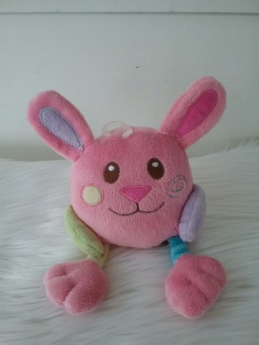 PinkRabbit ② Animal Adventure Round Bunny Pink Rabbit Plush 2013 Toy 7
