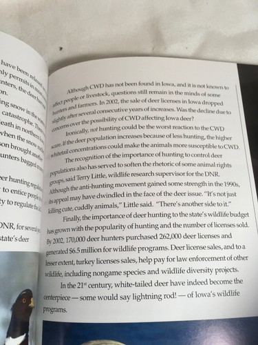 Whitetail: Treasure, Trophy Or Trouble? A History Of Deer In Iowa By Larry Stone