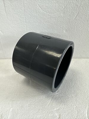 NIBCO 4  Socket PVC Sch-80 Coupling Gray