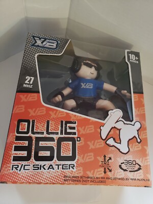XB 360 Ollie Remote Control Skateboard Blue RC Skater NEW