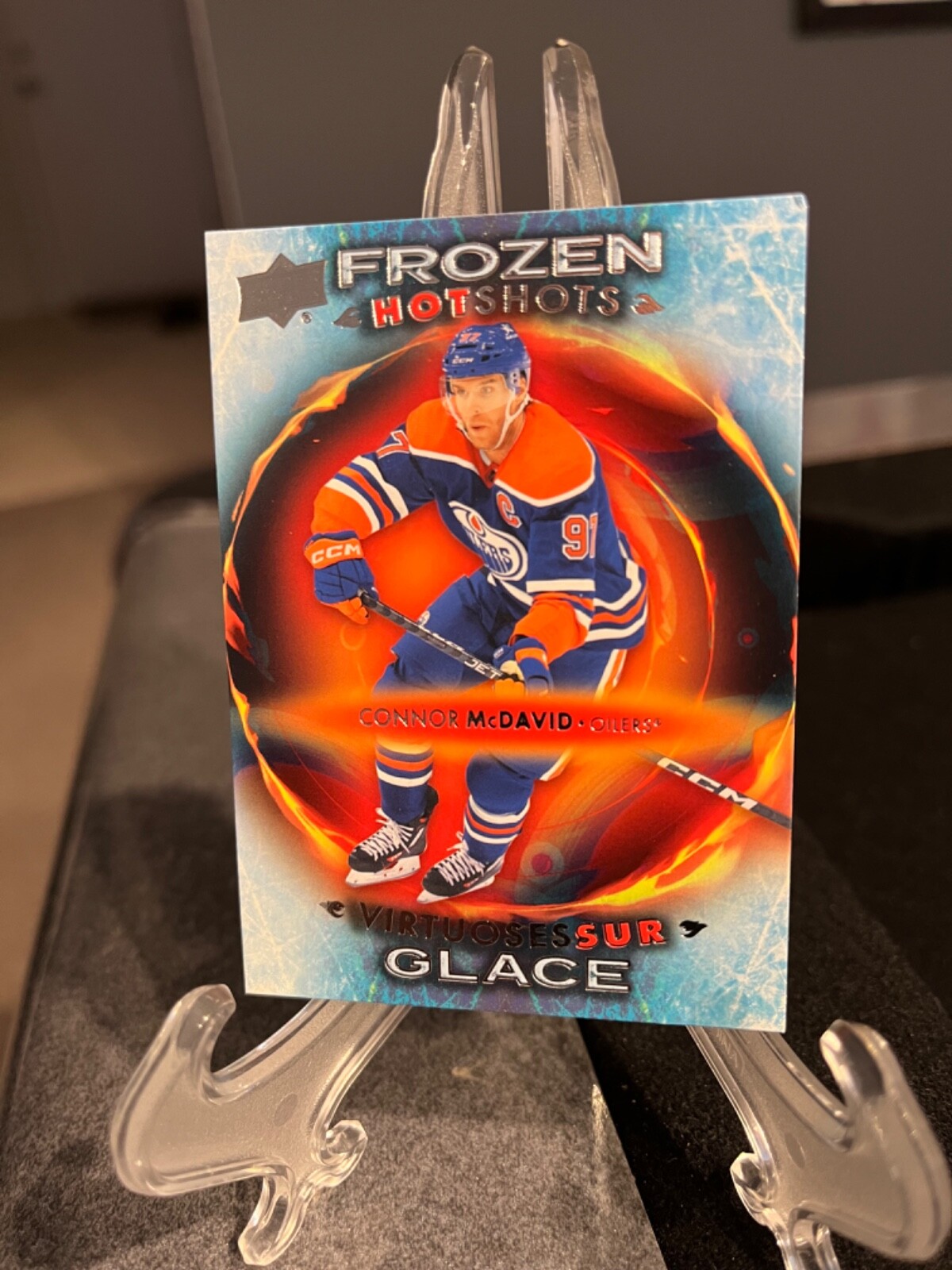 Connor McDavid 2024-25 Upper Deck Tim Hortons Frozen Hotshots #FH