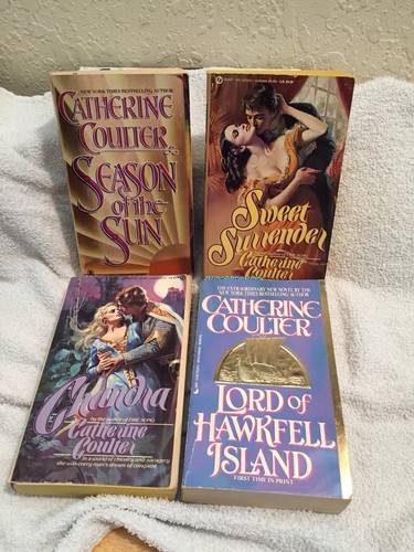 10 Catherine Coulter Used Paperback Books